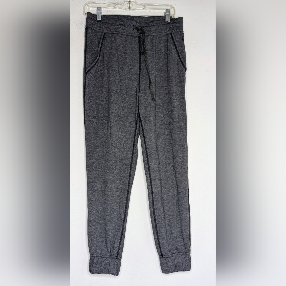 Smartwool Women’s Heathered Gray Stretch Knit Jog… - image 1